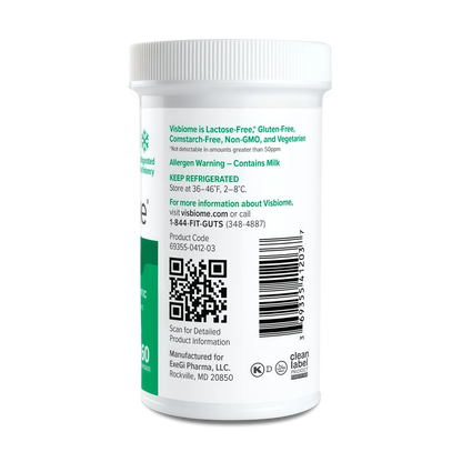 Visbiome® GI Care High Potency Probiotic, 112.5B CFU, 60 Capsules | Original De Simone Formulation®, Multi-Strain, Refrigerated Probiotics, Low FODMAP Certified, Gluten-Free